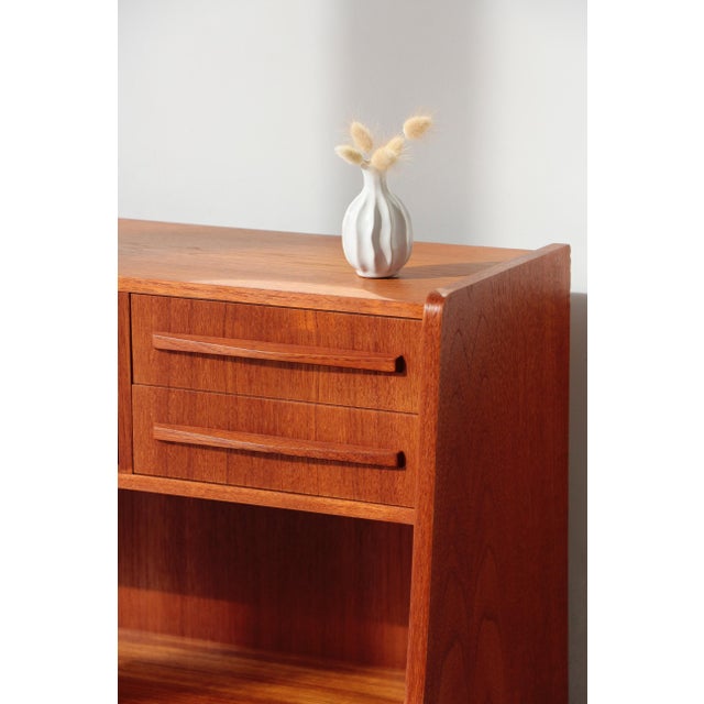 Vintage Swedish Teak Secretaire, 1960s For Sale - Image 10 of 18