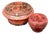 Antique Chinese Red Lacquered Covered Boxes—A Pair For Sale
