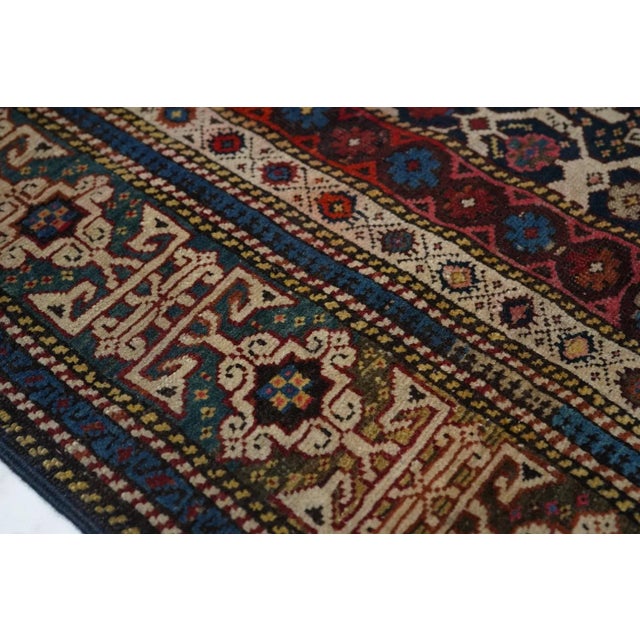 Antique Caucasian Shirvan Rug 3' x 4'5'' For Sale In New York - Image 6 of 10