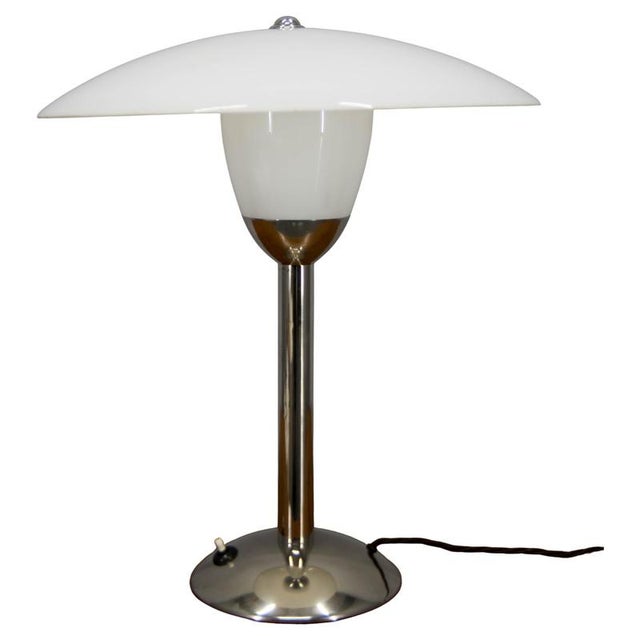 Art Deco Table Lamp attributed to Miloslav Prokop for Franta Anyz, 1930s For Sale - Image 10 of 10
