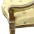 Antique Shield Back Gold Silk Armchair For Sale - Image 9 of 11