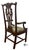 Vintage Kittinger Traditional Chippendale Style Mahogany Accent / Dining Chairs - Pair For Sale In Greensboro - Image 6 of 12
