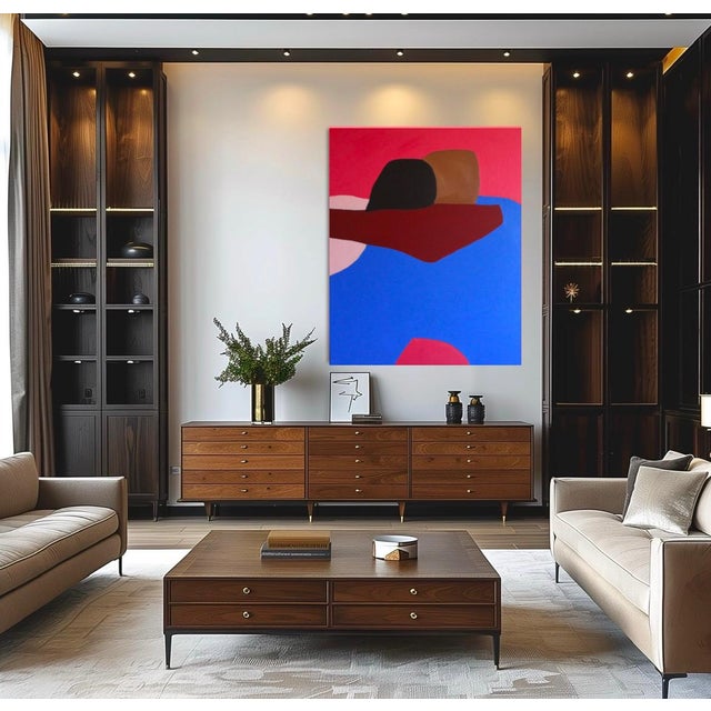 Bodasca, A Hug, 2026, Acrylic Painting on Canvas For Sale - Image 6 of 13