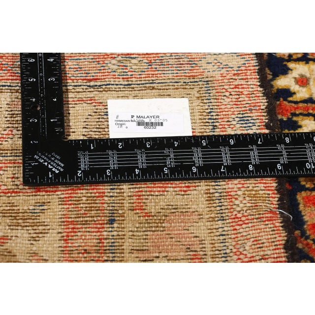 Textile Vintage Persian Malayer Rug Runner - 03'05 X 11'09 For Sale - Image 7 of 10