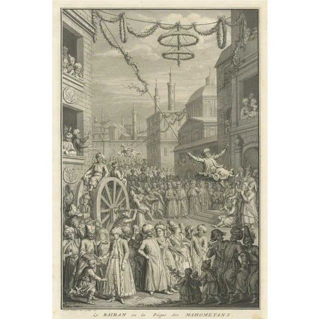 Picart, Bairam Celebration, 1737, Print For Sale