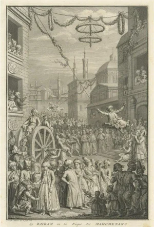Picart, Bairam Celebration, 1737, Print
