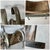 Brown Late 20th Century Leather and Iron Scroll Dining Arm Chairs For Sale - Image 8 of 12