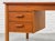Apartment Sized Mid Century Modern Teak Desk | Compact Danish Writing Desk, C. 1960's For Sale - Image 15 of 16