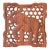 Vintage Hand Carved Wood Elephant Wall Hanging For Sale