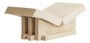 Travertine Medium Bookstand by Kiwano Concept