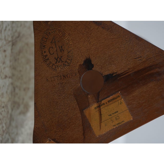 Kittinger Colonial Williamsburg Cw-5 Mahogany Basin Stand For Sale - Image 14 of 15