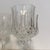 French Vintage French Cristal D’Arques Longchamp Crystal Wine Glasses Set of 8 For Sale - Image 3 of 8
