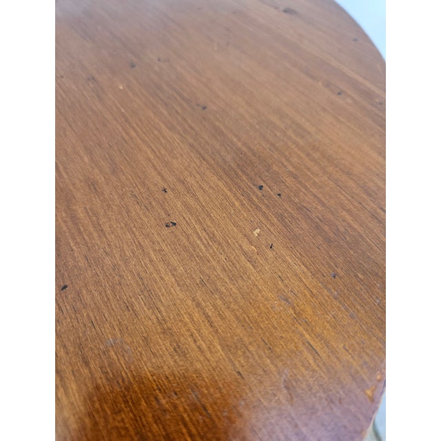 Pine Shop Original Round Pedestal Side Table 18" Diameter For Sale - Image 6 of 12