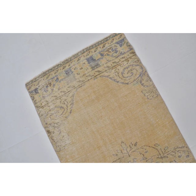 Handmade wool carpet in Turkish Anatolia , Vintage Oushak Rug,Turkish Vintage Anatolian Rug, Handmade wool Rug . One Of...