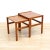 Mid-Century Modern 1960s Mid Century Set of Nesting Side Tables For Sale - Image 3 of 7