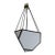 Black Yves Hang Hanging Light - Black With Black Accents, Clear Glass, Hanging Light, Chandelier For Sale