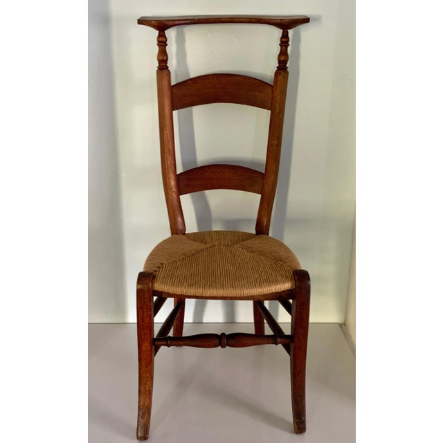Mid 19th Century French Provincial Prie Dieu Chair For Sale - Image 12 of 13