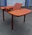 Mid Century Modern Danish Teak Extendable Dining Table With Butterfly Self-Storing Leaf For Sale - Image 4 of 12