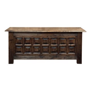 Rustic Spanish Colonial Trunk For Sale