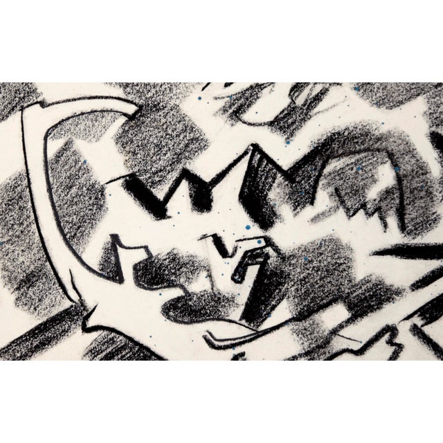 Abstract 950 Mid Century Modern East Bay III Abstracted Landscape by Erle Loran For Sale - Image 3 of 5