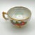 Mid 20th Century Pair of Kasuga Footed Iridescent Gilded Teacups (Handles, Fruit Design, Lusterware) Vintage For Sale - Image 5 of 16