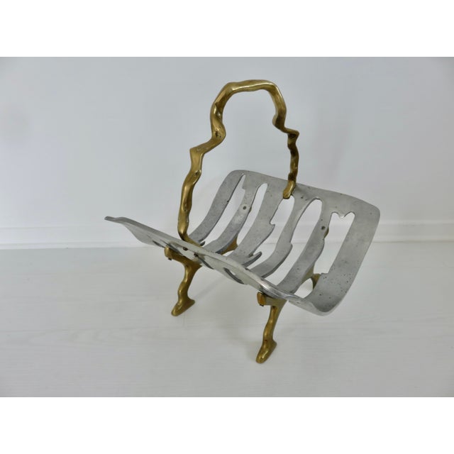 Brutalist Log Holder in the style of David Marshall, Spain, 1970s For Sale - Image 13 of 13