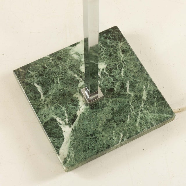 Silver Mid-Century Italian Floor Lamp, 1970s For Sale - Image 8 of 10