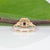 Blue Ceylon Blue Sapphire Ring With Earth-Mined Diamond Accents: Solid 14k Gold, Size 6.75 For Sale - Image 8 of 9