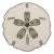 100% wool hooked accent rug. Door mat/entryway decoration rug in the shape of a sand dollar. 36" x 36" round. Care...