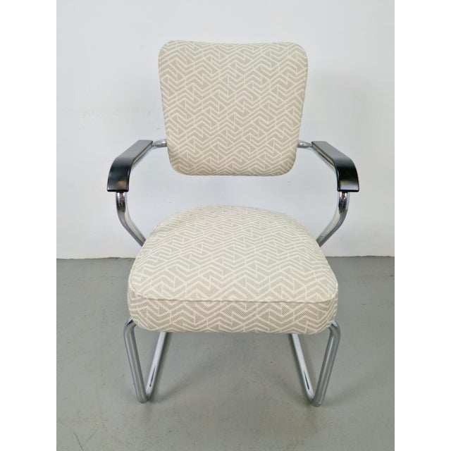 Paperclip Office Chair by Paul Schuitema for Fana, Netherlands, 1950s For Sale - Image 6 of 9