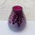 1980s Ken Benson Ls Signed Purple Amethyst Cameo Carved Leaves Frosted Art Glass Vase For Sale - Image 4 of 13