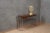 Wood Chrome and Wood Console Table by Aldo Tura, 1970s For Sale - Image 7 of 13