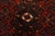 Red Baloch Rug 7’4” X 10’2” Red Wool Vintage Traditional Hand-Knotted Carpet For Sale - Image 8 of 14