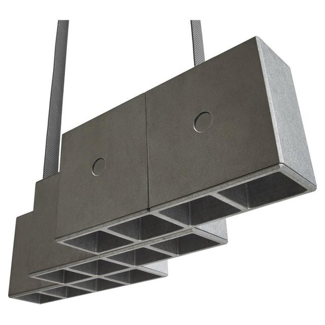 Aluminium Tsai Suspension Lamp by Mario Tsai for Cassina For Sale - Image 9 of 9