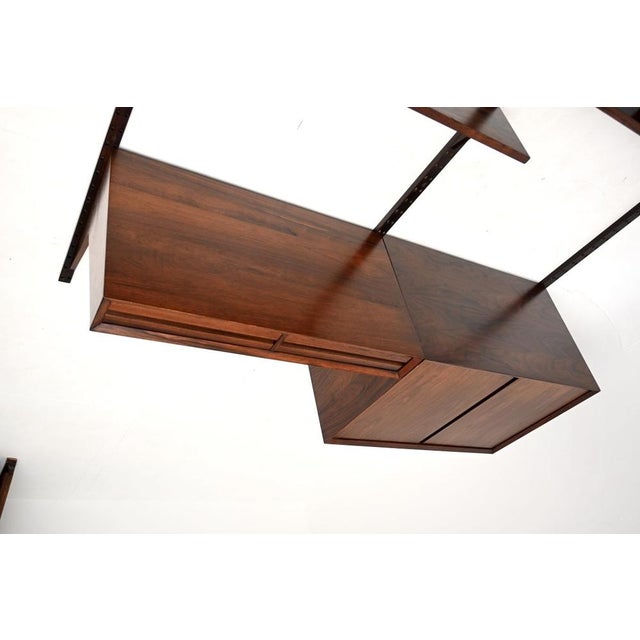 Brown Vintage Danish Royal Shelving System attributed to Poul Cadovius, 1960 For Sale - Image 8 of 14