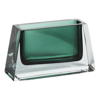 Carrara Polished Green Glass Vase, 3" For Sale