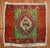 Mid-20th Century Zabihi Collection Green Turkish Anatolian Throw Rug - 1'6" x 1'7" For Sale - Image 4 of 4