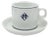 Vintage Le Martinez Hotel Cannes Cup & Saucer French Riviera For Sale