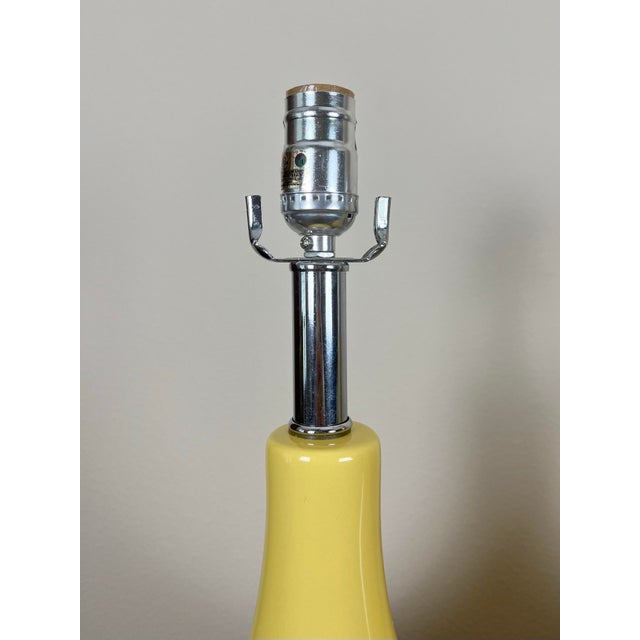 Pair of Mid Century Teardrop Table Lamps For Sale - Image 10 of 11