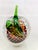 Murano Vintage Murano Style Bubble Art Glass Apple Paperweight For Sale - Image 4 of 6