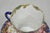 Antique Victorian Teacup & Saucer Cobalt Blue & Roses W/ Draped Gold Trim For Sale - Image 9 of 16