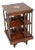 Antique Edwardian Inlaid Revolving Bookcase, 1890 For Sale