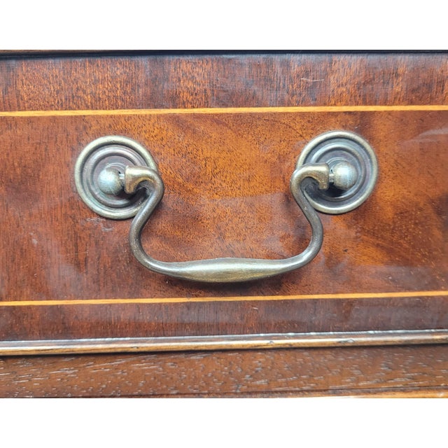 Brown Vintage Chest of Drawers in Mahogany, 1950 For Sale - Image 8 of 17