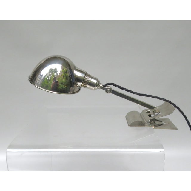 1930s Chromed Clamping Lamp from Hala, 1930s For Sale - Image 5 of 18