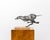 Mid-Century Modernist Signed Deborah Gabris Greyhound Welded Brutalist Steel Sculpture For Sale - Image 9 of 12