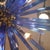 Blue Murano Glass Ceiling Lamp For Sale - Image 4 of 7