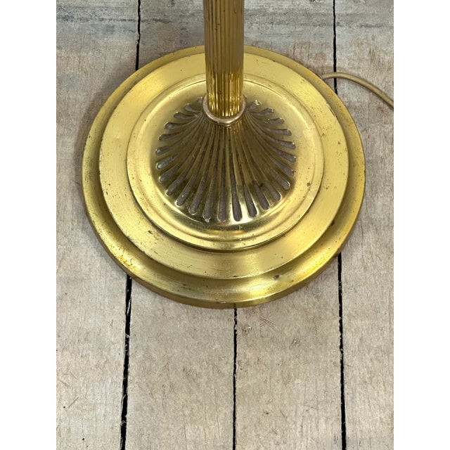 Halogen Floor Lamp in Gold-Plated Brass from Gault, 1980s For Sale - Image 9 of 10