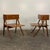 Pair of end tables designed by Kipp Stewart for Drexel‘s Declaration line. These end tables are constructed of walnut and...