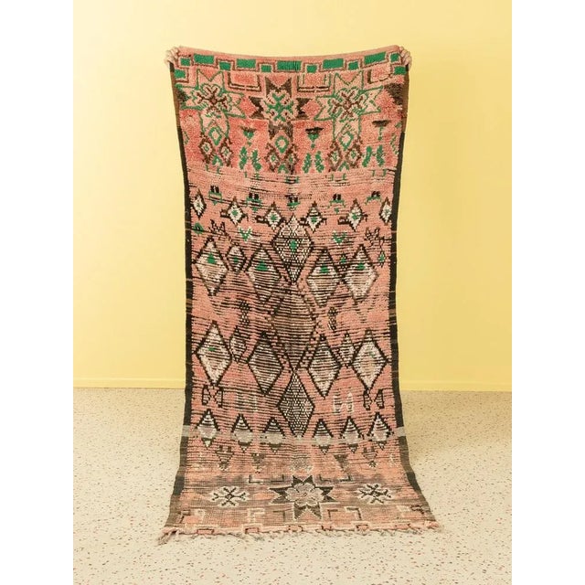 This Boujad is a vintage Berber rug made from 100% high quality virgin wool - soft and cozy underfoot. Our Berber rugs are...