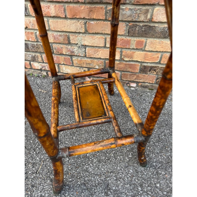 19th Century Bamboo Side Table For Sale In Nashville - Image 6 of 7